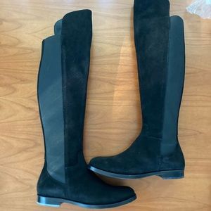 Carlo Pazolini over the knee boots OTK suede Italy size 38